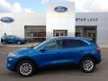 2020 Velocity Blue Metallic Ford Escape SE 4WD  photo #1