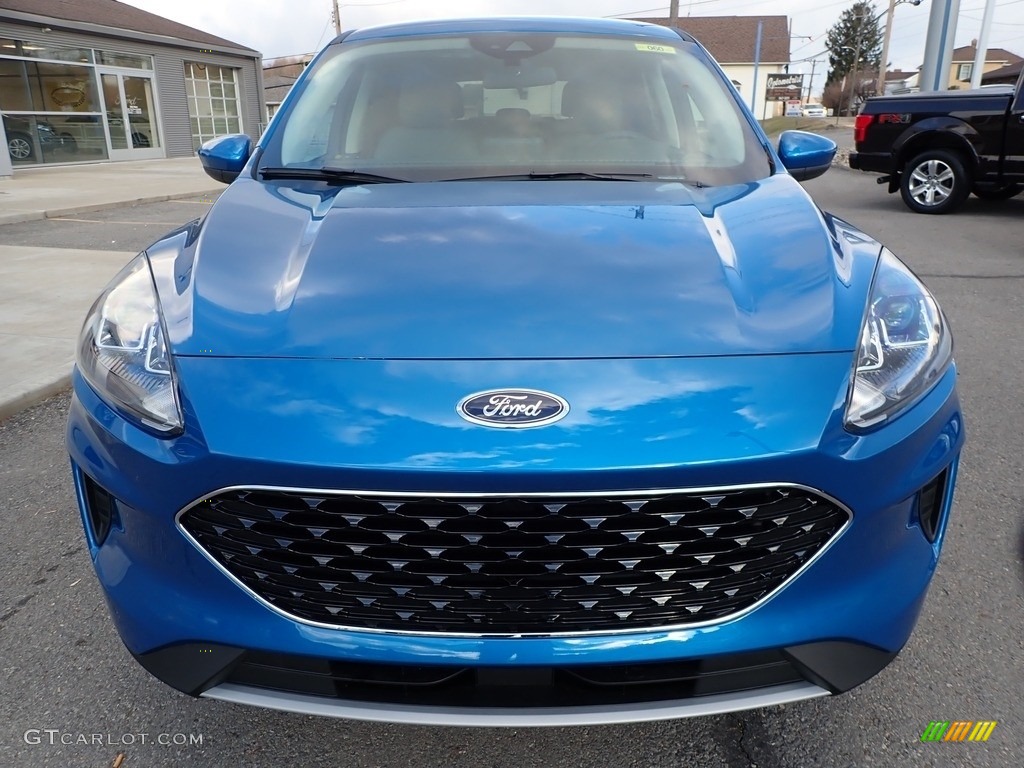 Velocity Blue Metallic 2020 Ford Escape SE 4WD Exterior Photo #136737433