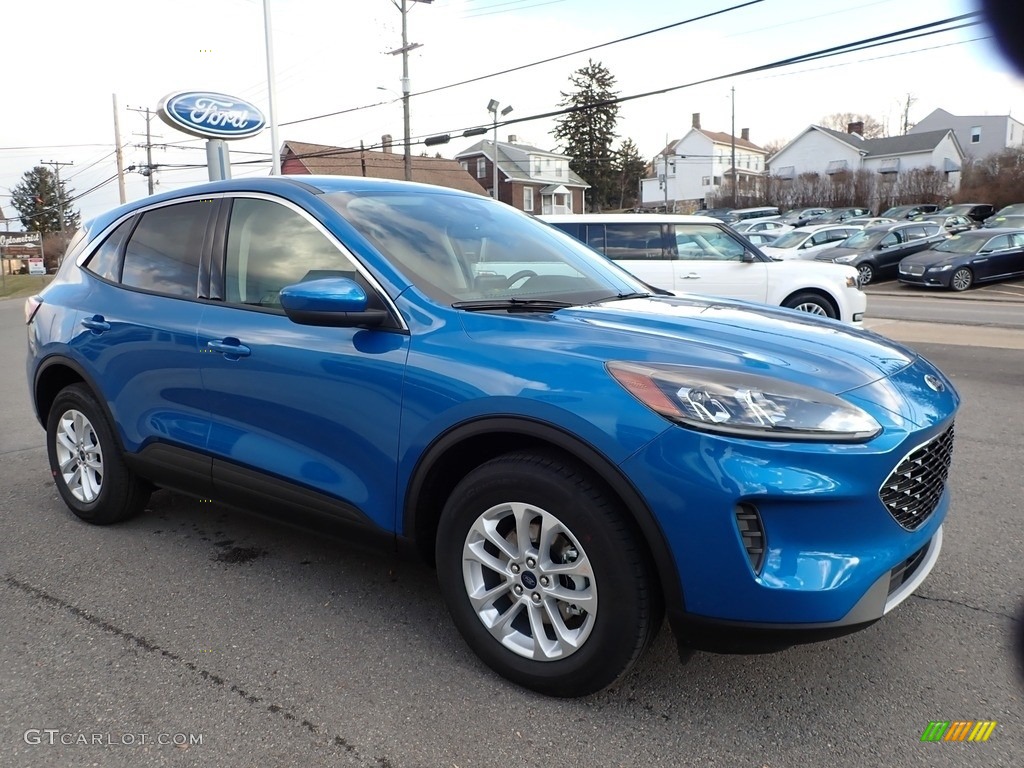 Velocity Blue Metallic 2020 Ford Escape SE 4WD Exterior Photo #136737457