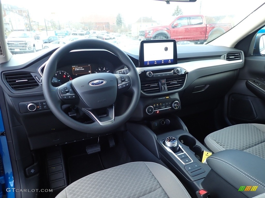 Dark Earth Gray Interior 2020 Ford Escape SE 4WD Photo #136737712