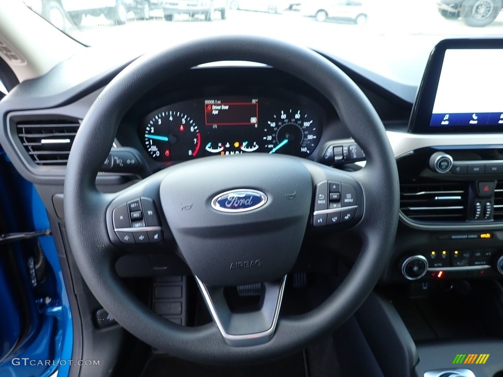 2020 Escape SE 4WD - Velocity Blue Metallic / Dark Earth Gray photo #16
