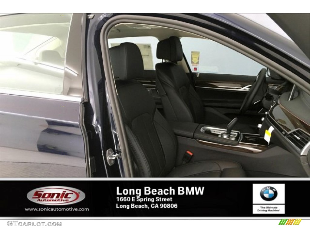 2020 7 Series 740i Sedan - Imperial Blue Metallic / Black photo #7