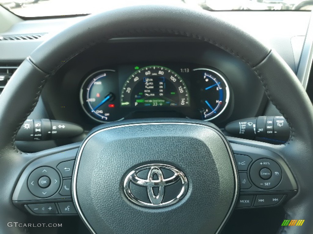 2020 Toyota RAV4 XSE AWD Hybrid Gauges Photo #136739791