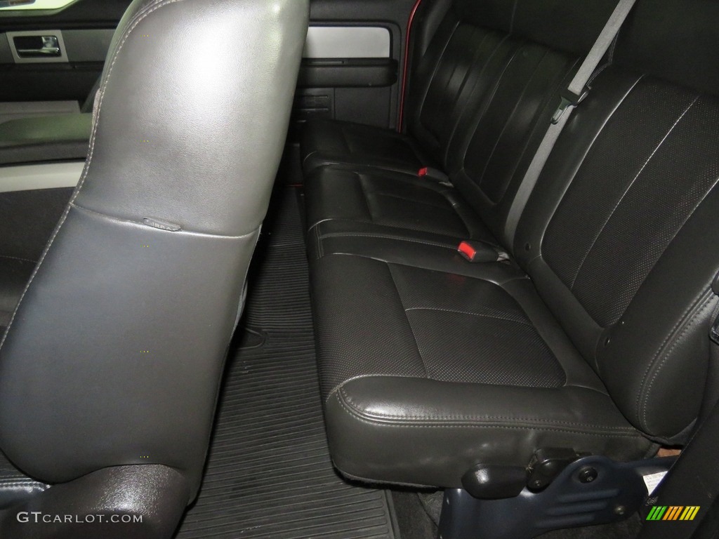 2011 F150 SVT Raptor SuperCab 4x4 - Molten Orange Tri Coat / Black photo #19