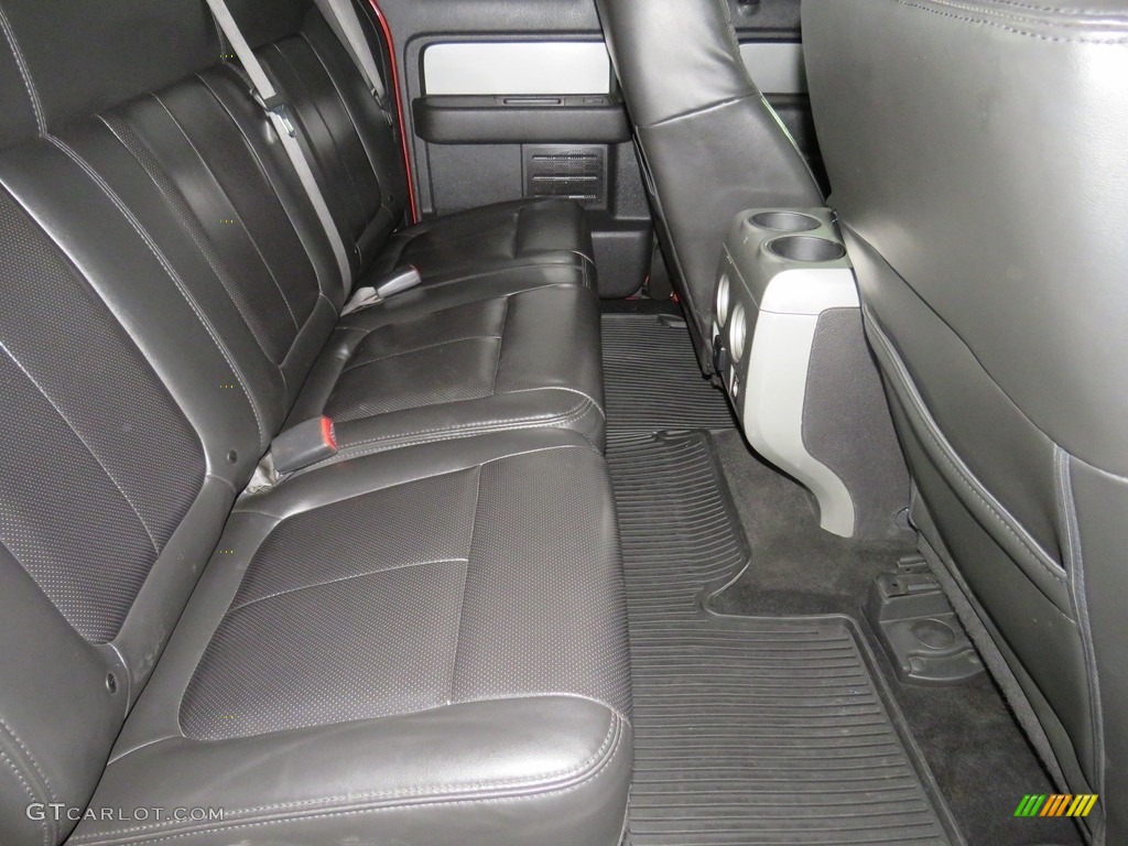 2011 F150 SVT Raptor SuperCab 4x4 - Molten Orange Tri Coat / Black photo #23