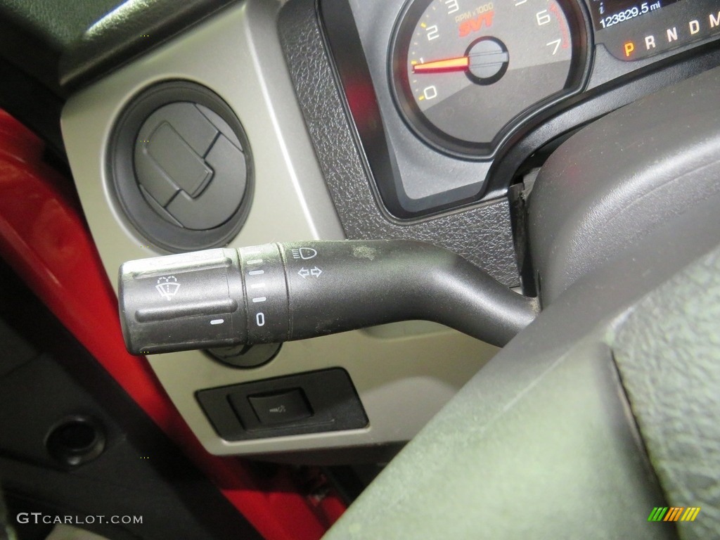 2011 F150 SVT Raptor SuperCab 4x4 - Molten Orange Tri Coat / Black photo #26