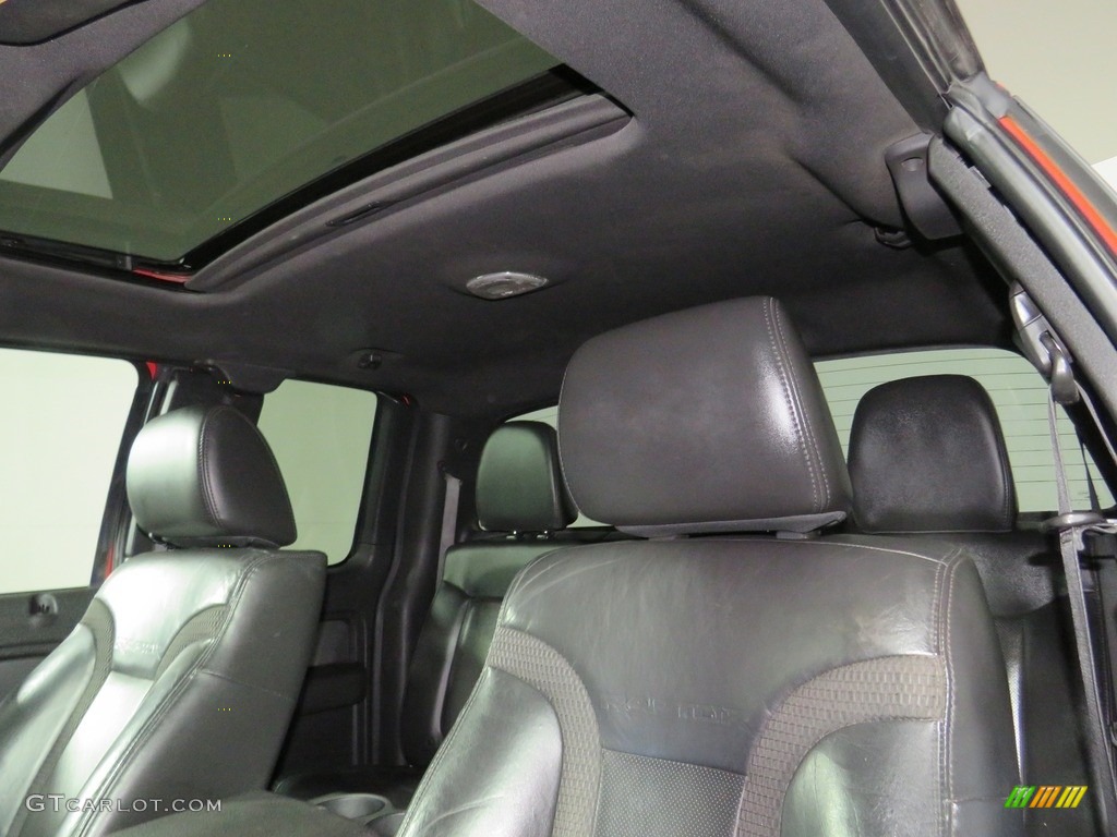 2011 F150 SVT Raptor SuperCab 4x4 - Molten Orange Tri Coat / Black photo #30