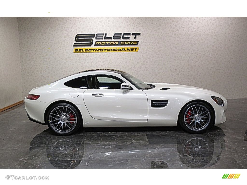 2016 AMG GT S Coupe - designo Diamond White Metallic / Saddle Brown Exclusive photo #4