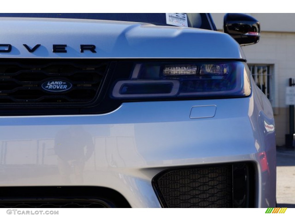 2020 Range Rover Sport HSE - Indus Silver Metallic / Ebony/Ebony photo #7