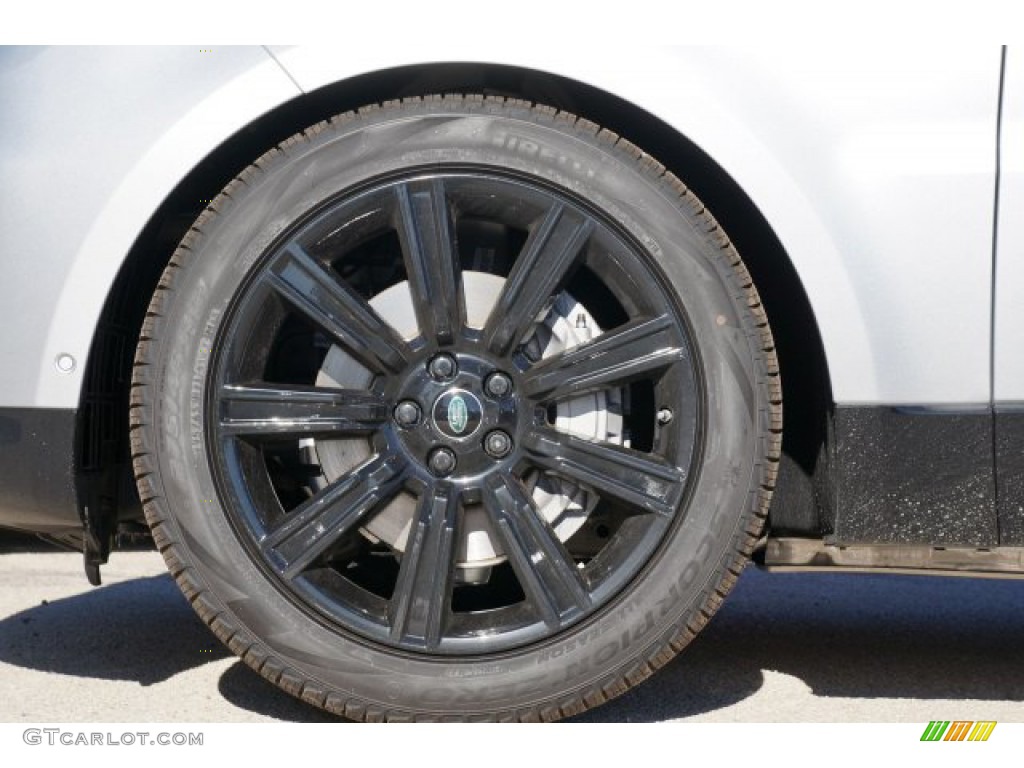 2020 Range Rover Sport HSE - Indus Silver Metallic / Ebony/Ebony photo #8