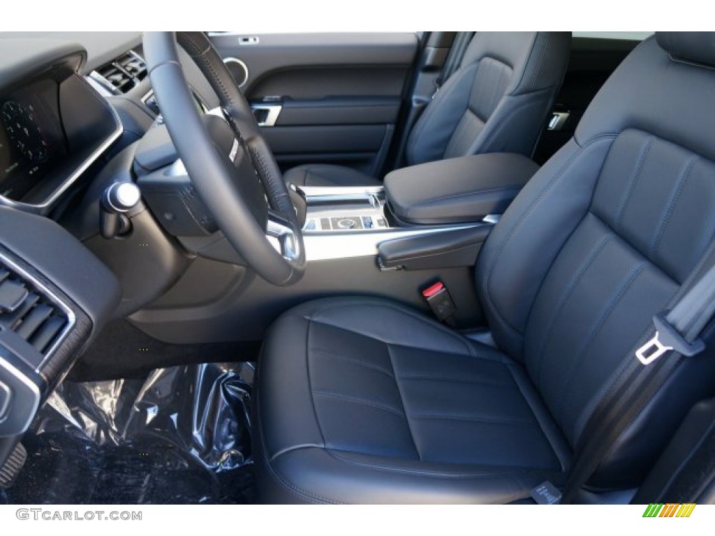 2020 Range Rover Sport HSE - Indus Silver Metallic / Ebony/Ebony photo #10