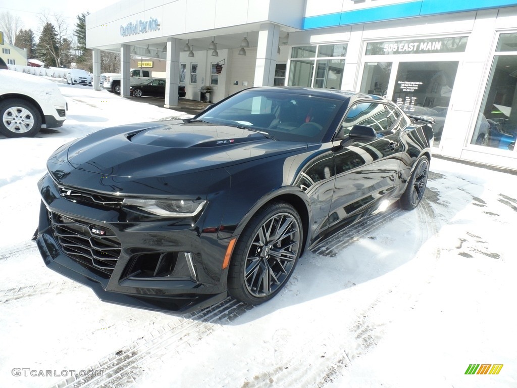 2020 Camaro ZL1 Coupe - Black / Jet Black photo #2