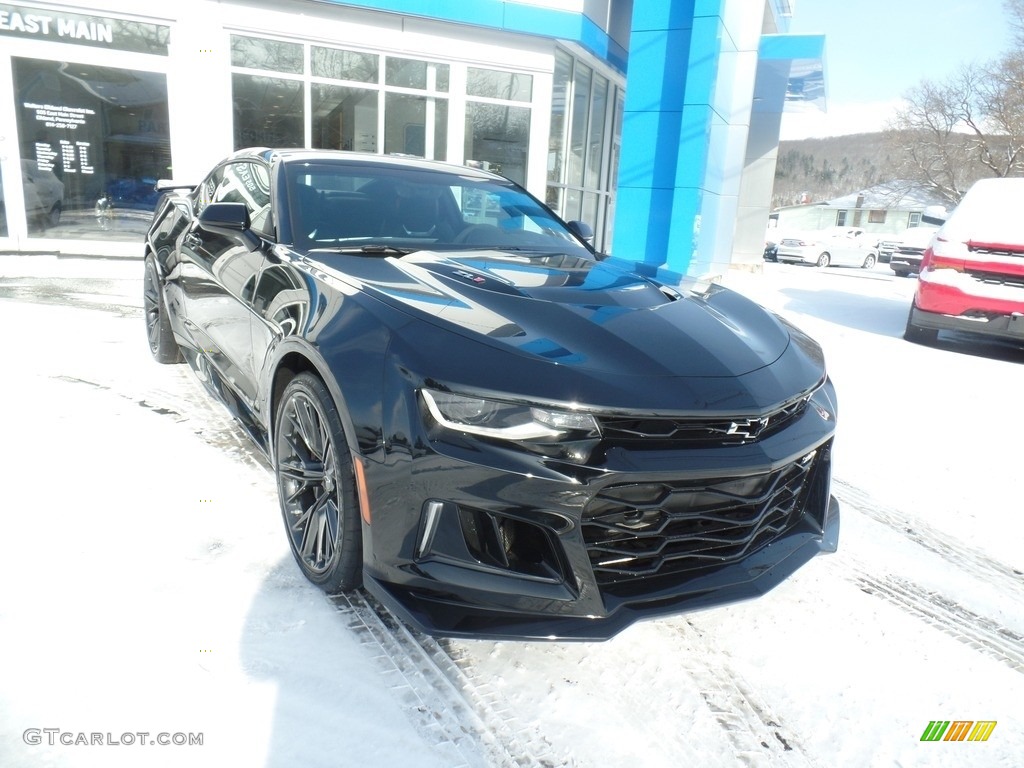 2020 Camaro ZL1 Coupe - Black / Jet Black photo #4