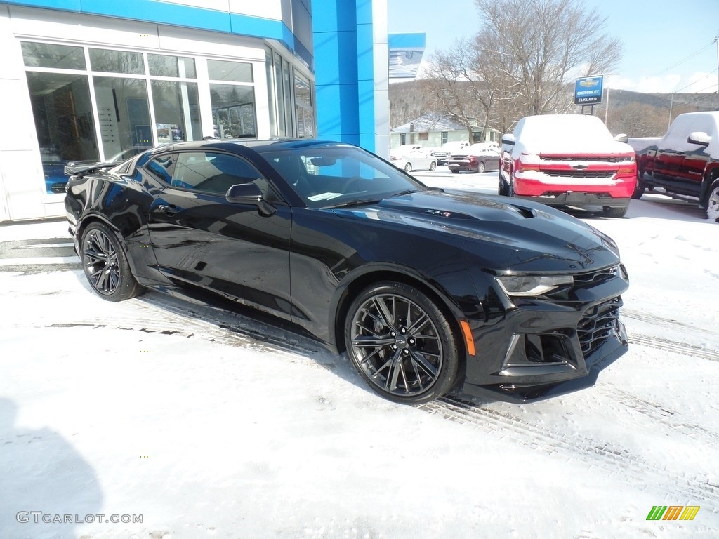 2020 Camaro ZL1 Coupe - Black / Jet Black photo #5
