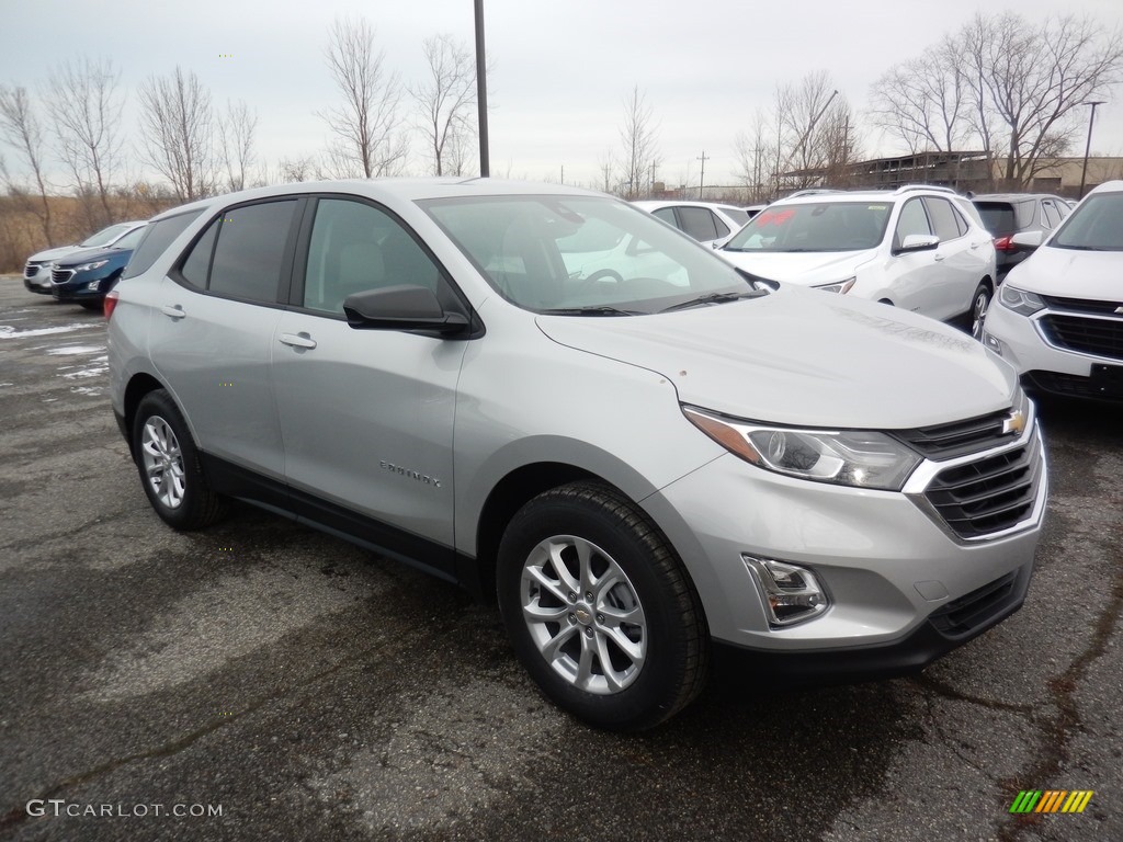 Silver Ice Metallic 2020 Chevrolet Equinox LS Exterior Photo #136744119