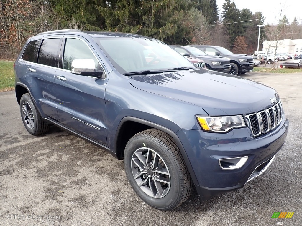 Slate Blue Pearl 2020 Jeep Grand Cherokee Limited 4x4 Exterior Photo #136744710