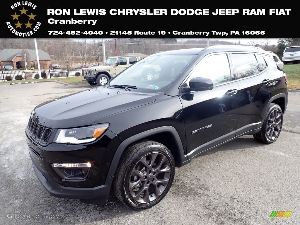 Diamond Black Crystal Pearl Jeep Compass