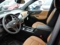 Jet Black/Brandy 2020 Chevrolet Equinox Premier AWD Interior Color