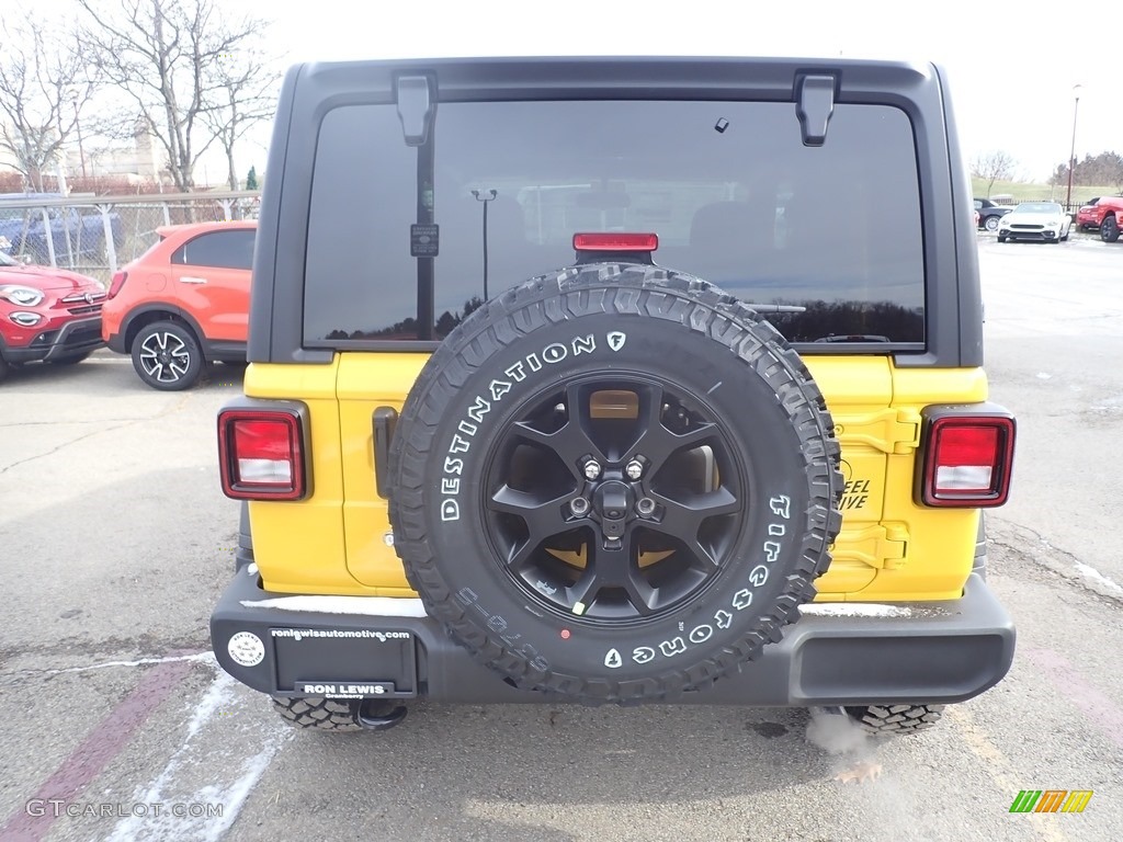 2020 Wrangler Sport 4x4 - Hellayella / Black photo #4