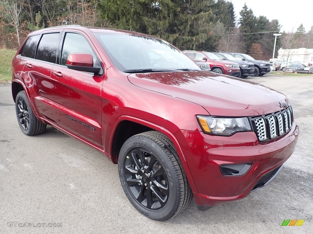 Velvet Red Pearl 2020 Jeep Grand Cherokee Altitude 4x4 Exterior Photo #136747386