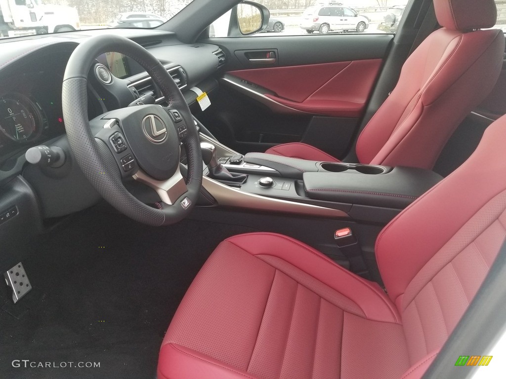 Rioja Red Interior 2020 Lexus IS 300 F Sport AWD Photo #136749294