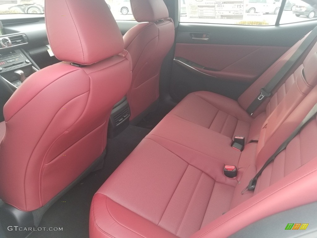 Rioja Red Interior 2020 Lexus IS 300 F Sport AWD Photo #136749339