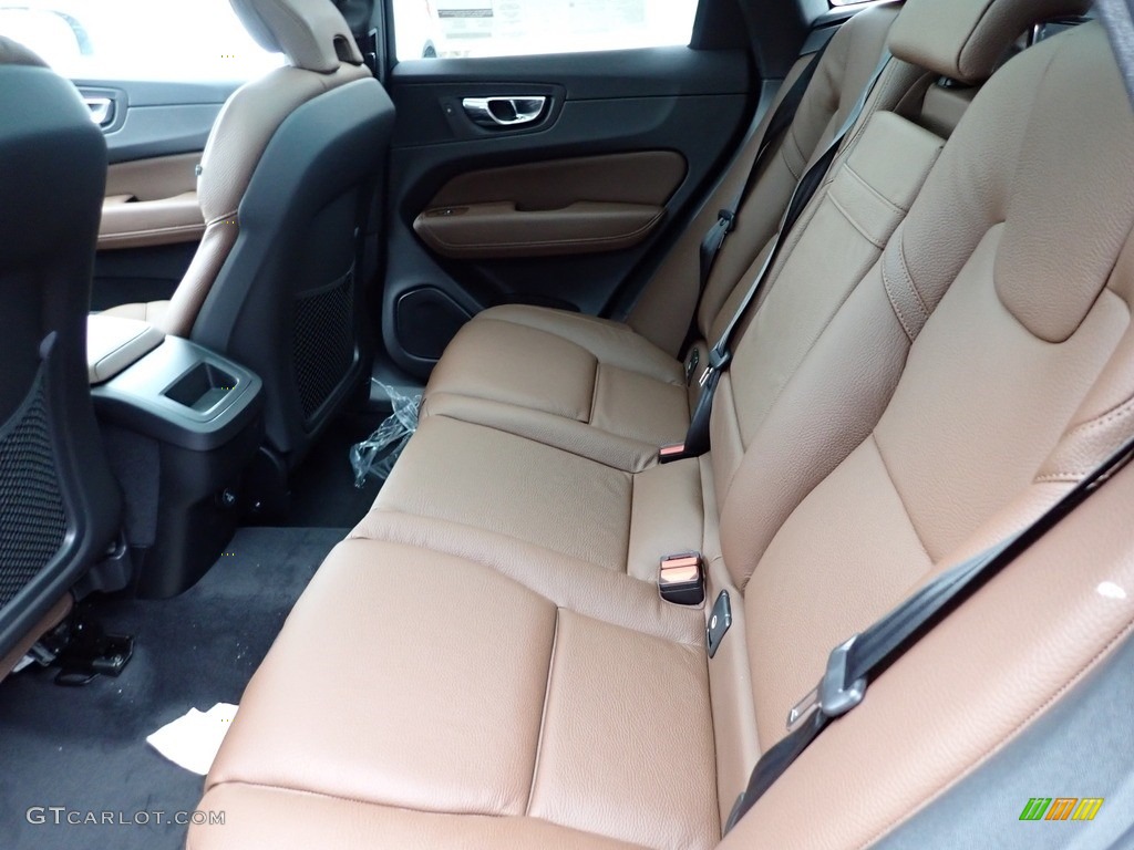 Maroon Brown Interior 2020 Volvo XC60 T5 AWD Momentum Photo #136749435