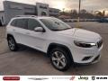 2020 Bright White Jeep Cherokee Limited 4x4  photo #1