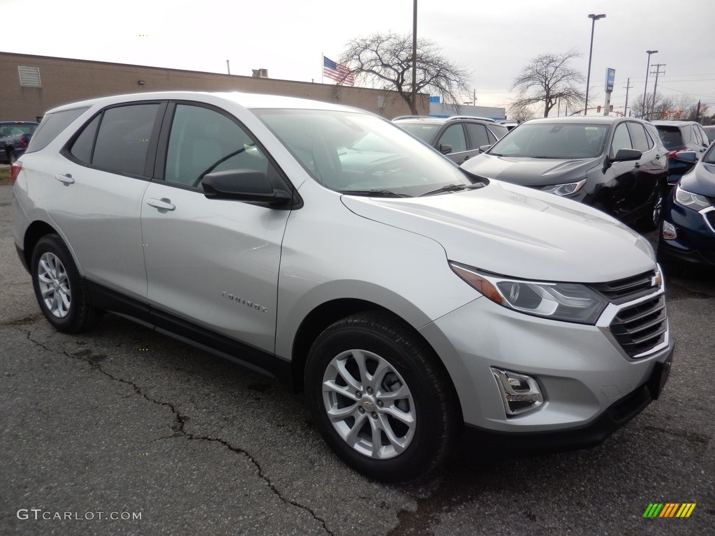 Silver Ice Metallic 2020 Chevrolet Equinox LS Exterior Photo #136750425