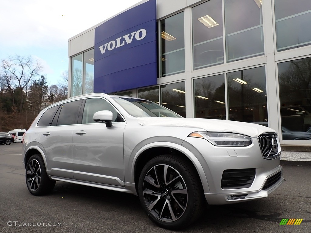 Bright Silver Metallic 2020 Volvo XC90 T6 AWD Momentum Exterior Photo #136750464