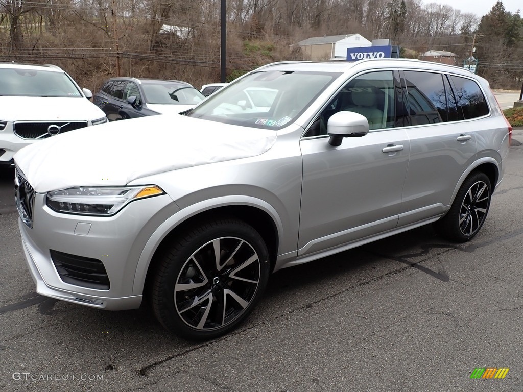 Bright Silver Metallic 2020 Volvo XC90 T6 AWD Momentum Exterior Photo #136750545