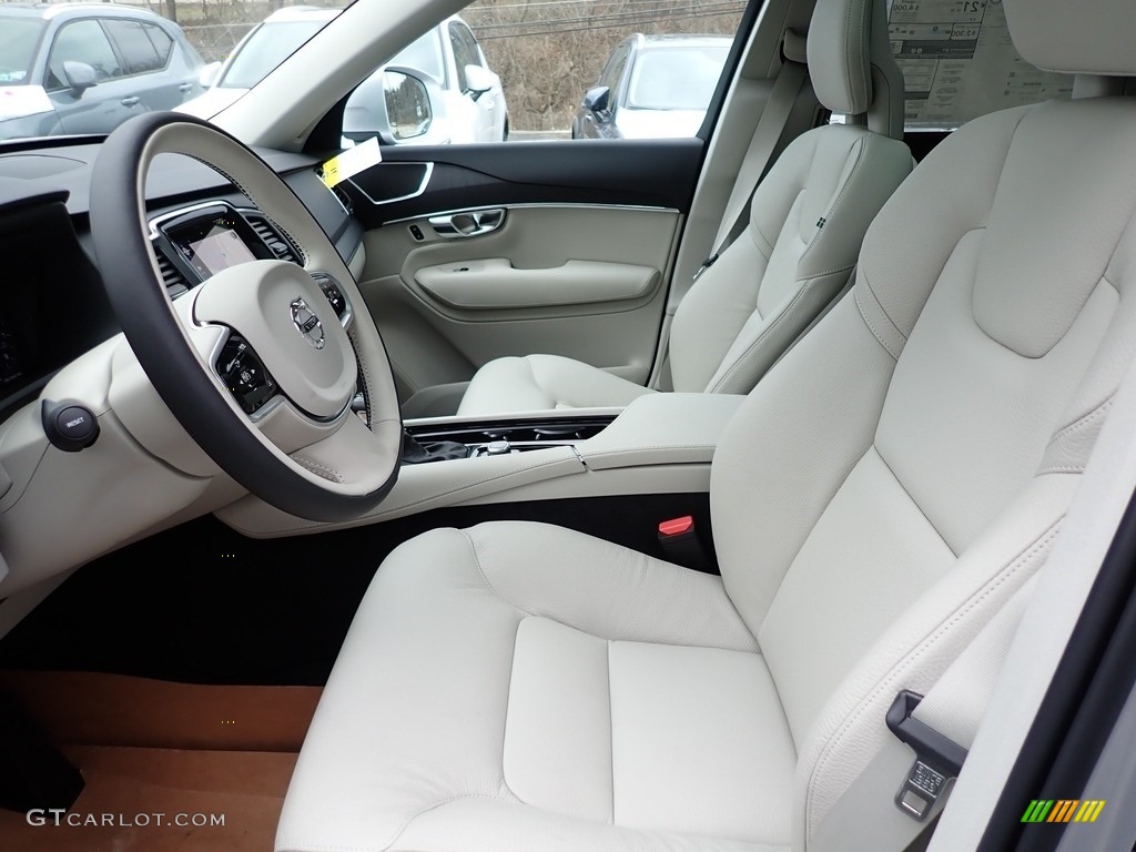 Blond Interior 2020 Volvo XC90 T6 AWD Momentum Photo #136750590