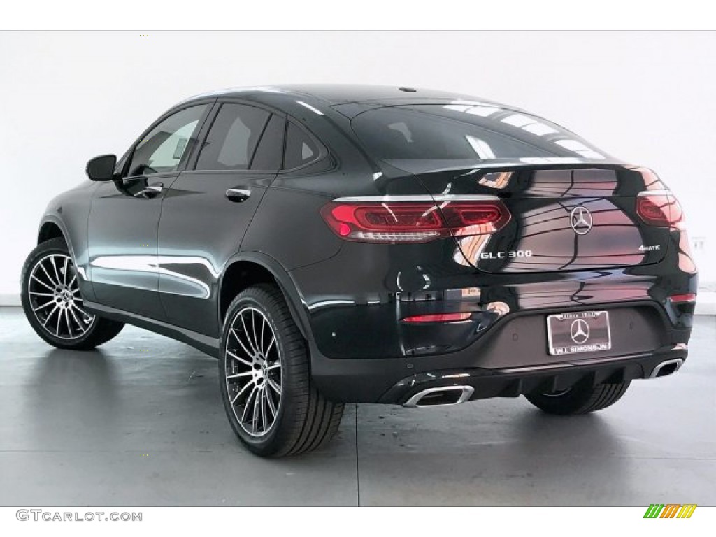 2020 GLC 300 4Matic Coupe - Black / Cranberry Red/Black photo #2