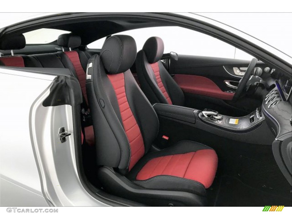 Classic Red/Black Interior 2020 Mercedes-Benz E 450 Coupe Photo #136752069