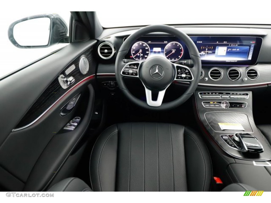 2020 Mercedes-Benz E 350 Sedan Black Dashboard Photo #136752612