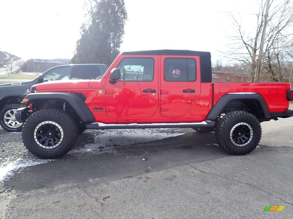 Firecracker Red 2020 Jeep Gladiator Sport 4x4 Exterior Photo #136752912