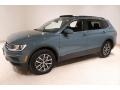 Stone Blue Metallic 2019 Volkswagen Tiguan SE 4MOTION Exterior