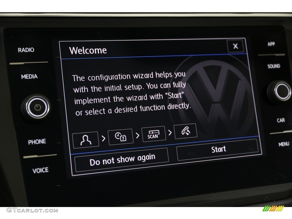 2019 Tiguan SE 4MOTION - Stone Blue Metallic / Titan Black photo #9