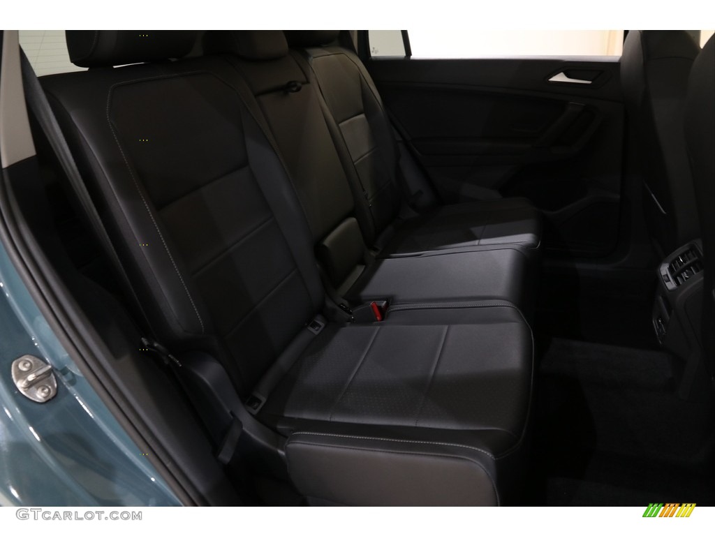 2019 Tiguan SE 4MOTION - Stone Blue Metallic / Titan Black photo #18