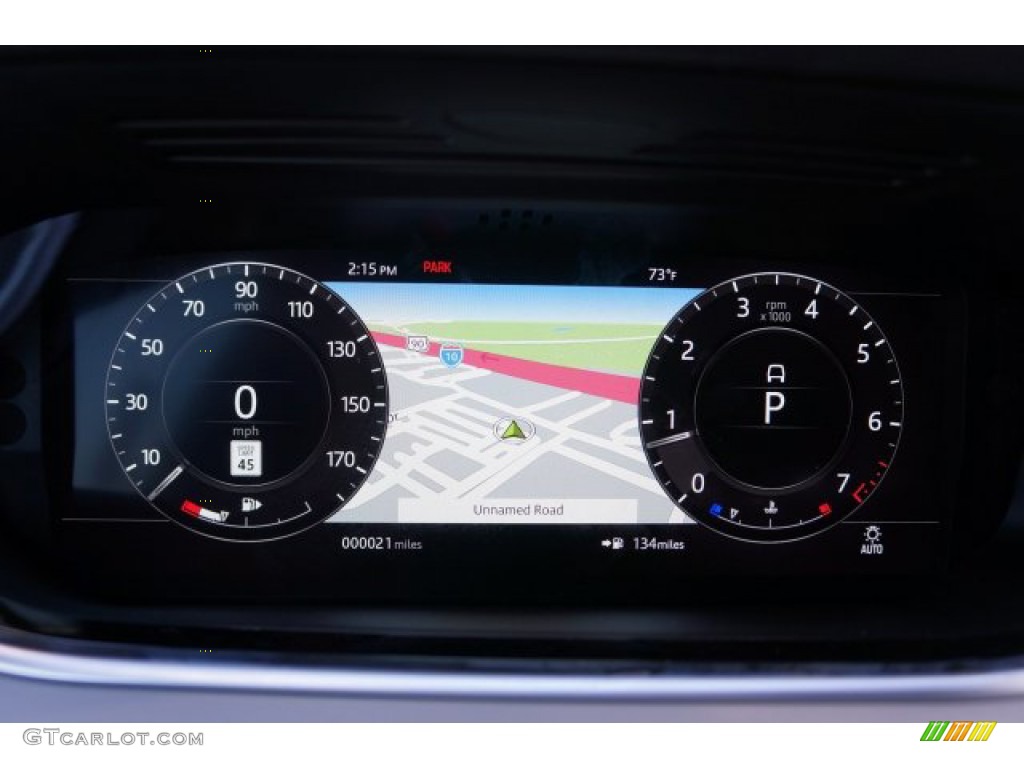 2020 Land Rover Range Rover Evoque SE Gauges Photos