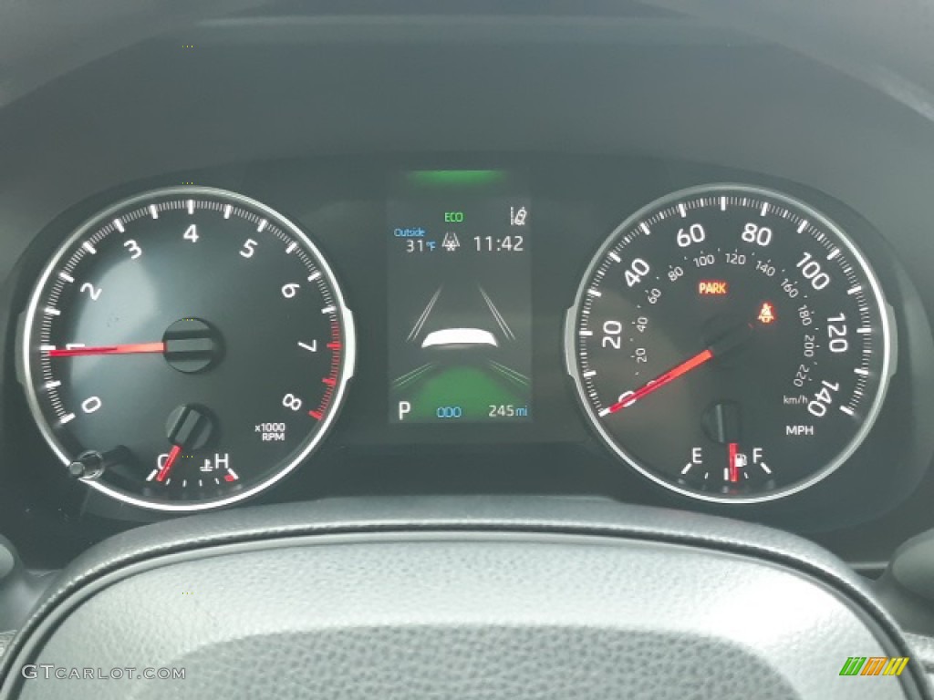 2020 Toyota RAV4 LE AWD Gauges Photo #136755153