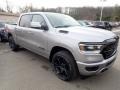 2020 Billet Silver Metallic Ram 1500 Big Horn Night Edition Crew Cab 4x4  photo #6
