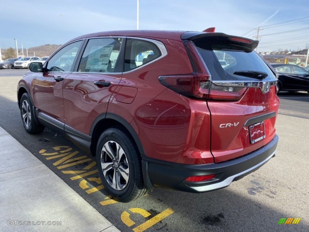 2020 CR-V LX AWD - Radiant Red Metallic / Gray photo #5