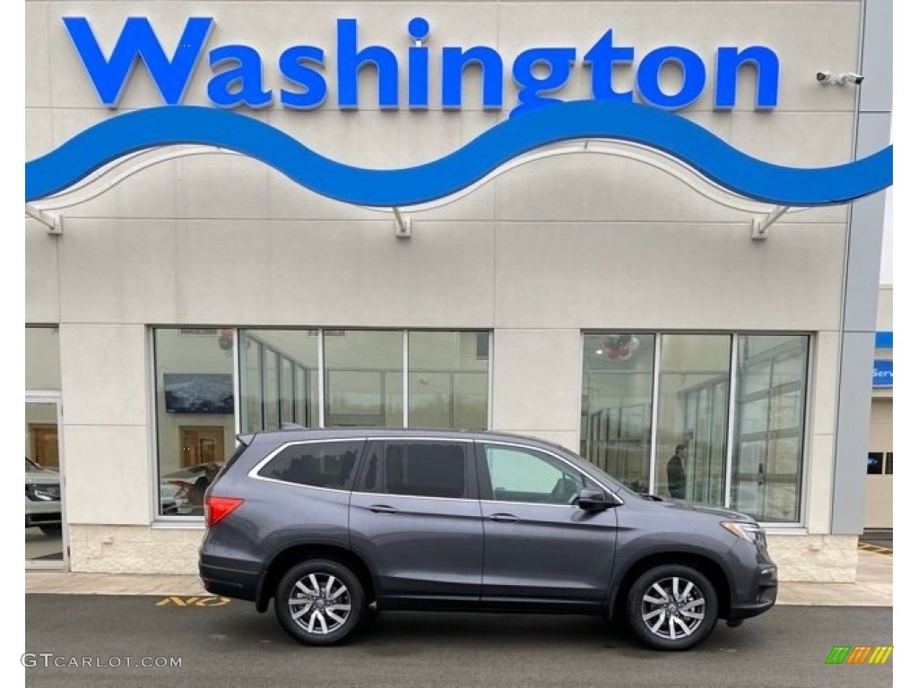 2020 Modern Steel Metallic Honda Pilot EXL AWD 136743813 Photo 19