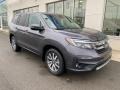 Modern Steel Metallic 2020 Honda Pilot EX-L AWD Exterior