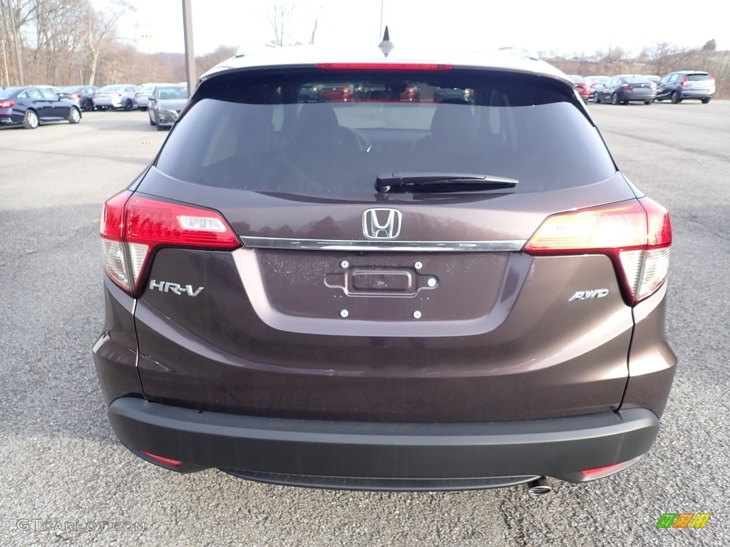2020 HR-V EX AWD - Midnight Amethyst Metallic / Black photo #3