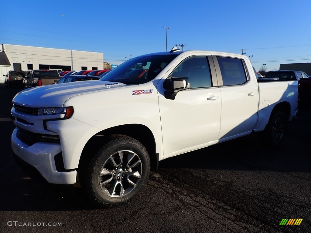 Summit White 2020 Chevrolet Silverado 1500 RST Crew Cab 4x4 Exterior Photo #136757545