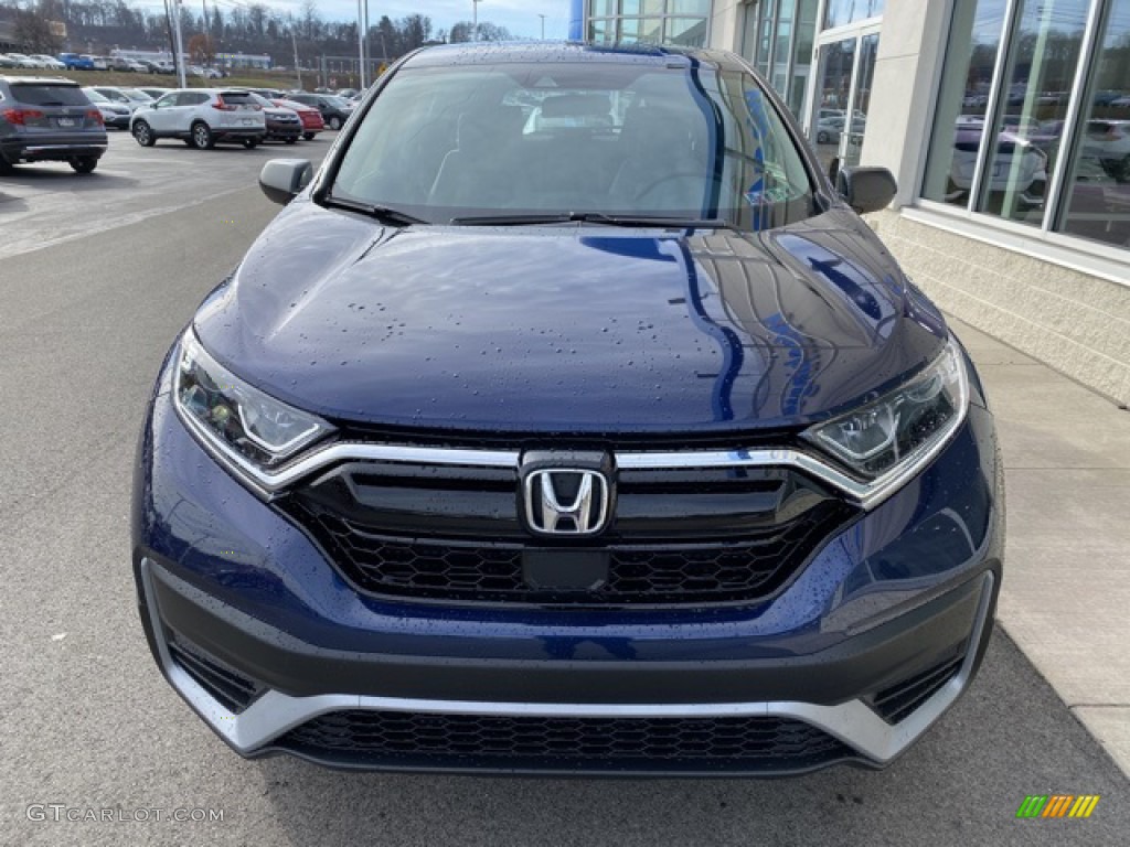 2020 CR-V LX AWD - Obsidian Blue Pearl / Gray photo #3