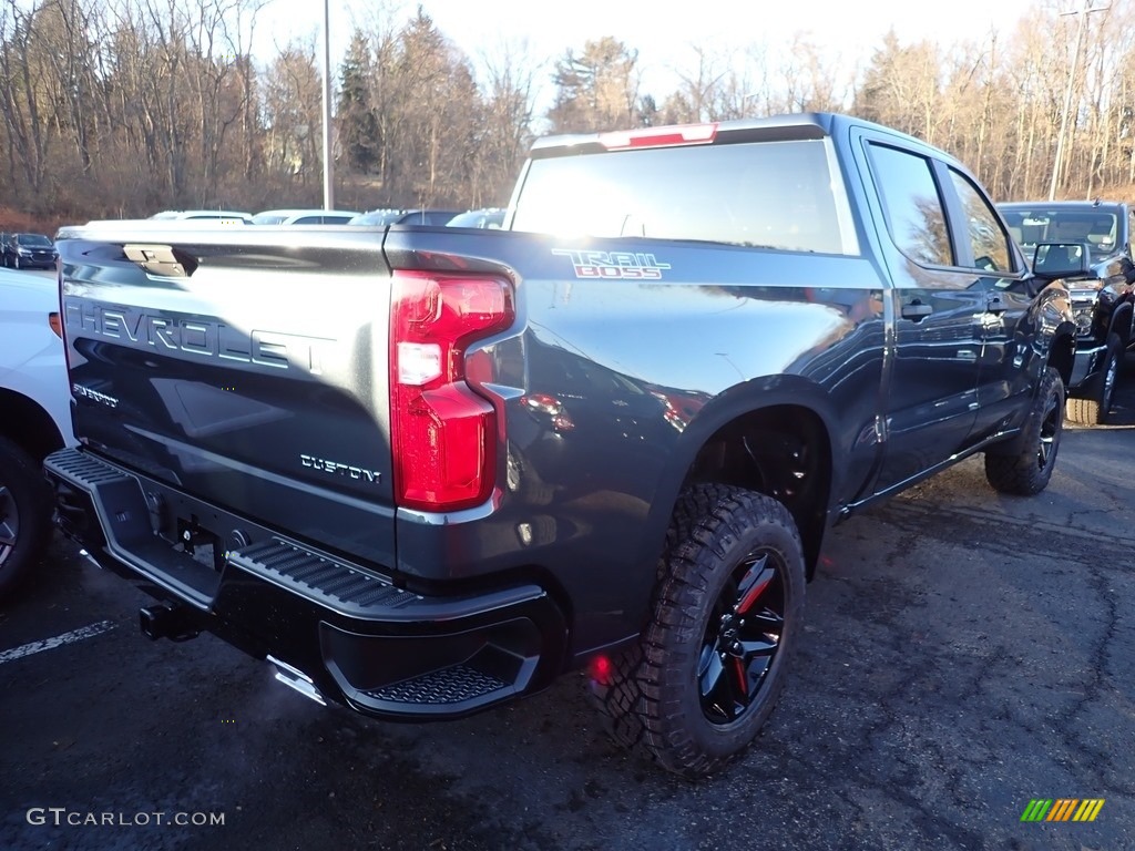 2020 Silverado 1500 Custom Trail Boss Crew Cab 4x4 - Shadow Gray Metallic / Jet Black photo #5