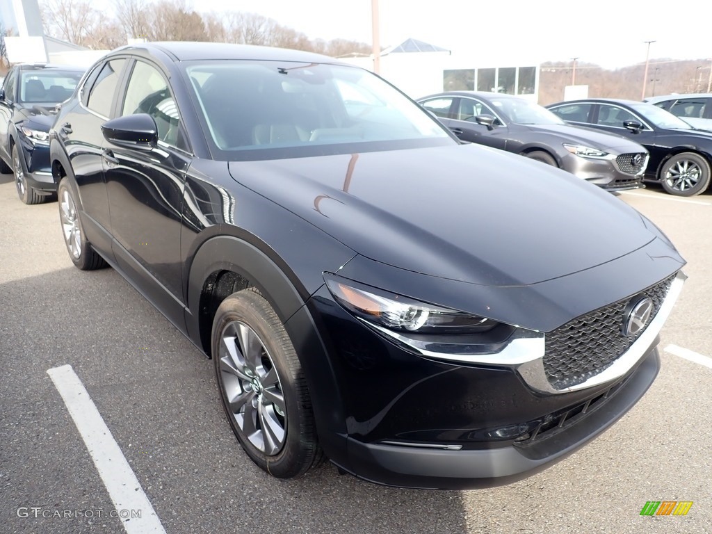 Jet Black Mica 2020 Mazda CX-30 Select AWD Exterior Photo #136758426